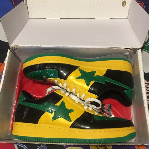 vintage bape shoes